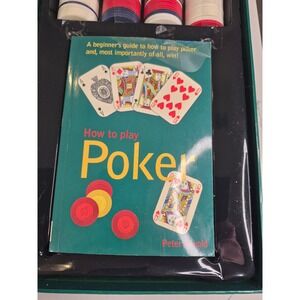 Poker Set with Chips, Cards, and Beginner's Guide Book‎ Green Box